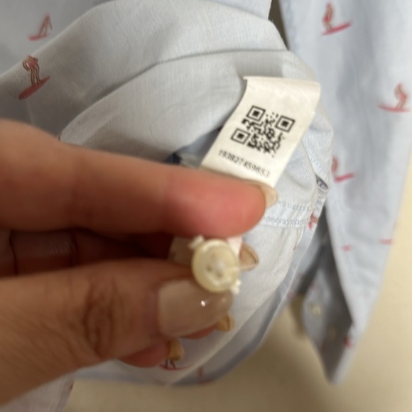 Bonobos Novelty Print Surfers Button Down Shirt Size XL Beach Coastal Summer - Picture 7 of 8